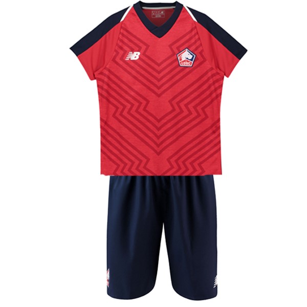 Maillot Football Lille Domicile Enfant 2018-19 Rouge